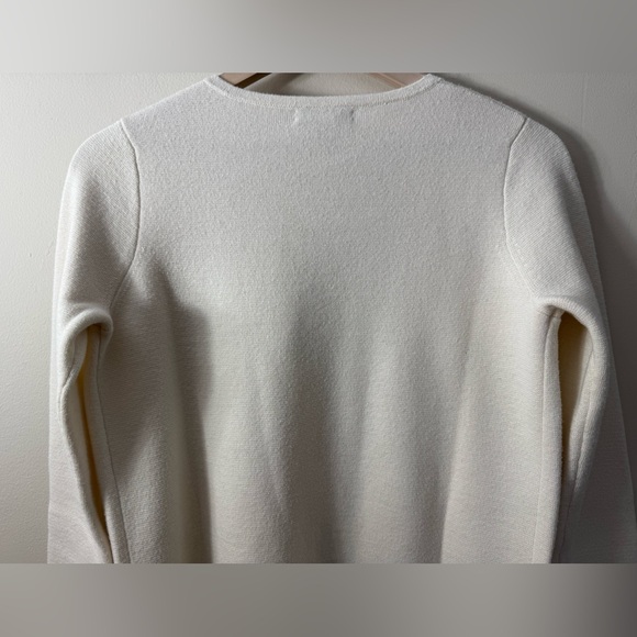 J. Crew Juliette Collarless Open Sweater Blazer Ivory ASO Meghan Markle - Picture 9 of 12